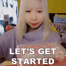 Lets Get Started Xiao GIF - Lets Get Started Xiao Xiaorishu GIFs