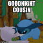 Goodnight Cousin Goodnight Cuz GIF - Goodnight Cousin Goodnight Cousin GIFs