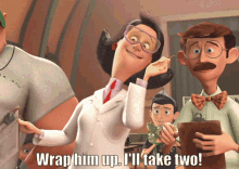 Meet The Robinsons Wrap Him Up GIF