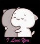 Mochi Mochi Peach Goma Cat Hug Cute Love Hearts GIF - Mochi Mochi Peach Goma Cat Hug Cute Love Hearts GIFs