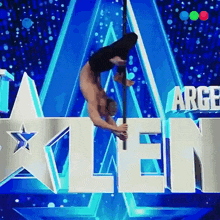 Acrobata Agustín Reyero GIF - Acrobata Agustín Reyero Got Talent Argentina GIFs