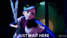 Just Wait Here Claire Nuñez GIF - Just Wait Here Claire Nuñez Trollhunters Tales Of Arcadia GIFs