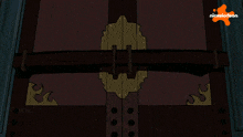 a nickelodeon logo can be seen in the corner of a cartoon