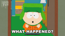 what happened kyle south park shocked scared