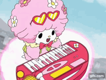 Piano My Sweet Piano GIF - Piano My Sweet Piano Onegai My Melody GIFs