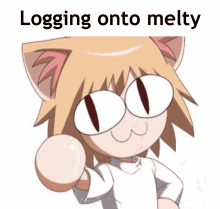 melty blood logging onto logging onto melty