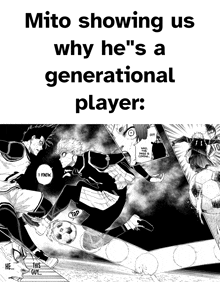 mito showing us why he 's a generational player ..