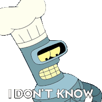 I Don'T Know Bender Sticker - I Don'T Know Bender John Dimaggio Stickers