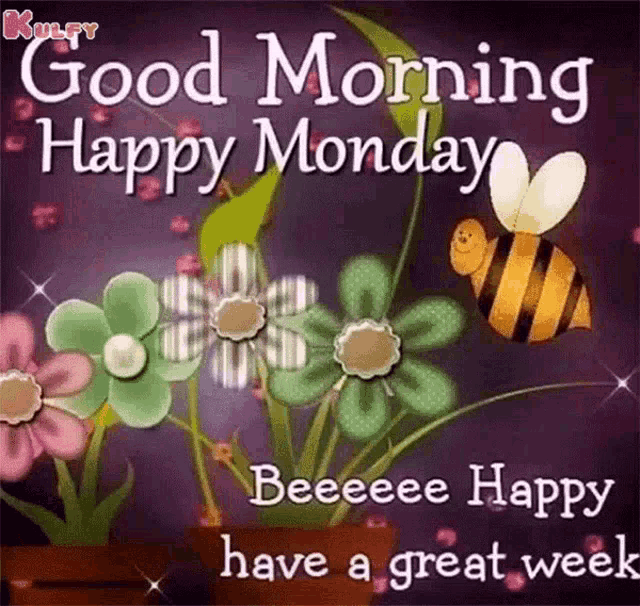 have a blessed monday morning
