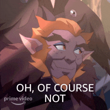 Oh Of Course Not Garmelie GIF - Oh Of Course Not Garmelie The Legend Of Vox Machina GIFs