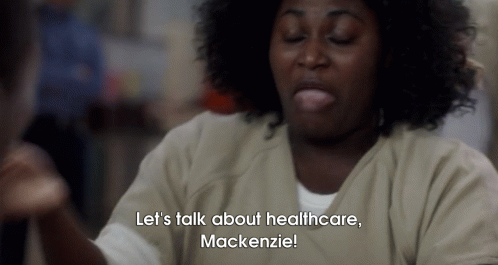 White People Politics GIF - Orange Is The New Black Taystee Healthcare GIFs