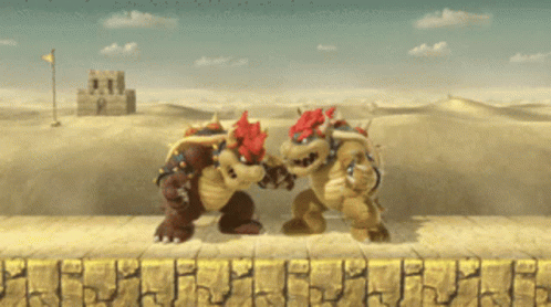 Bowser Ground Pound GIF - Bowser Ground Pound Butt Stomp - Discover & Share  GIFs