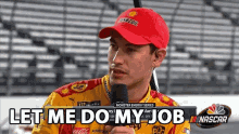 let me do my job leave it to me i can manage interview logano