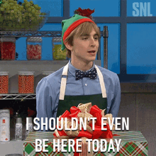 I Should Even Be Here Today Timothée Chalamet GIF - I Should Even Be Here Today Timothée Chalamet Holiday Baking Championship2020 GIFs