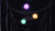 a very bright light is shining through a dark room