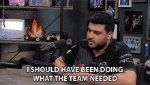 I Should Have Been Doing What The Team Needed Mohaned Walied GIF - I Should Have Been Doing What The Team Needed Mohaned Walied Cherryo GIFs