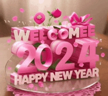 Blessed New Year 2024 GIF - Blessed New Year 2024 GIFs