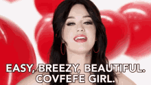 Covfefe GIF - Covfefe Girl Breezy Katy Perry GIFs