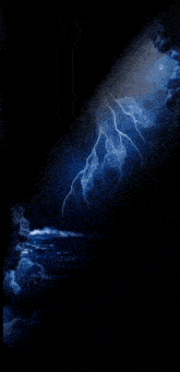 an ad for aar music entertainment with a lightning strike in the background