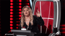 Hit The High Note Kelly Clarkson GIF - Hit The High Note Kelly Clarkson The Voice GIFs