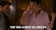 Almost All Over Us Piss GIF - Almost All Over Us Piss Horrible Bosses GIFs