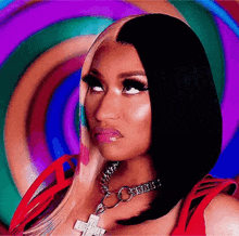 Nicki Minaj Eye Roll GIF