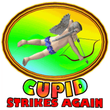 Cupid Strikes Again Cupid Arrow GIF - Cupid Strikes Again Cupid Arrow Valentine GIFs