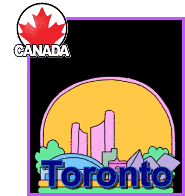 Toronto Ontario Ontario Sticker - Toronto Ontario Ontario Cn Tower Stickers