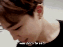 He Is Precious Born To Eat GIF - He Is Precious Born To Eat Hold On Now GIFs