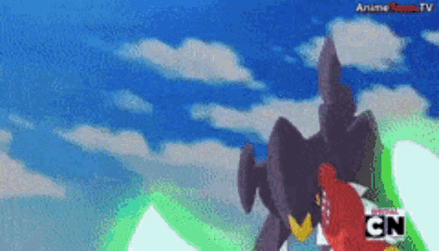 Did you know that garchomp could fly? He can. Only in the anime though. |  By Rain TrainFacebook