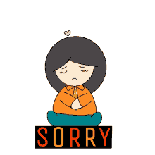sorry apologize