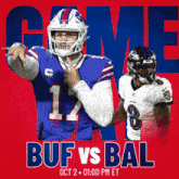 Baltimore Ravens Vs. Buffalo Bills Pre Game GIF - Nfl National Football League Football League GIFs