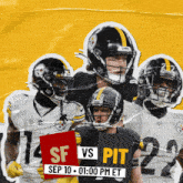 Pittsburgh Steelers Vs. San Francisco 49ers Pre Game GIF - Nfl National Football League Football League GIFs