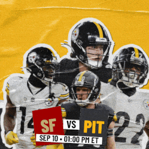 Pittsburgh Steelers Vs. San Francisco 49ers Pre Game GIF - Nfl National  football league Football league - Discover & Share GIFs