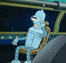 Bender Waiting Robot GIF - Bender Waiting Robot Bored GIFs