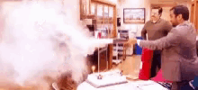 Parks And Rec Extinguish GIF - Parks And Rec Extinguish Shocked GIFs