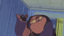 a cartoon character holding a pair of scissors and the words let me stop you