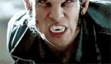 real alpha teen wolf fang angry mad