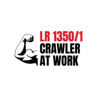 a logo that says lr 13501/01 crawler at work