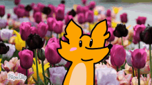 Fox Cute GIF - Fox Cute Roses GIFs