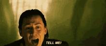 Loki Tell Me GIF - Loki Tell Me Rage GIFs