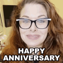 Happy Anniversary Debra Messing GIF - Happy Anniversary Debra Messing Cameo GIFs
