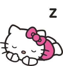 Hello Kitty Sleeping GIF - Hello Kitty Sleeping Sleepy GIFs