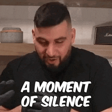 A Moment Of Silence Patrick Zeinali GIF - A Moment Of Silence Patrick Zeinali Albert Cancook GIFs