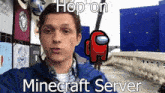 Minecraft Minecraft Server GIF - Minecraft Minecraft Server Hop On GIFs