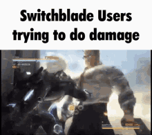 Switchblade Users Trying To Do Damage Lumiti Takahashi GIF