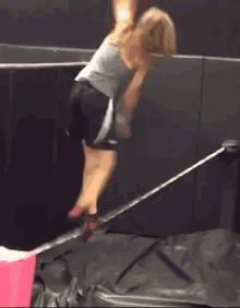 Oof Tightrope GIF - Oof Tightrope Fail GIFs