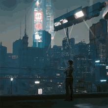 Wow Look At This City Cyberpunk2077 GIF - Wow Look At This City Cyberpunk2077 This City Is Gorgeous GIFs