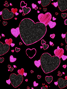 Vh Hearts GIF - Vh Hearts Glitters GIFs