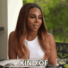 Kind Of Real Housewives Of Potomac GIF - Kind Of Real Housewives Of Potomac Kinda GIFs